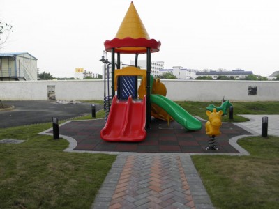 plastic outdoor playground